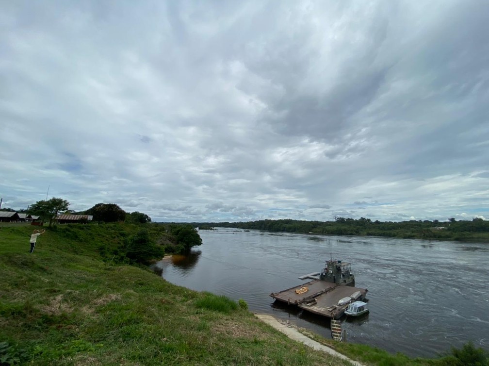 CALHA NORTE - Terra indígena Iauaretê faz divisa com a Colômbia.  — Foto: Mayara Subtil/Rede Amazônica