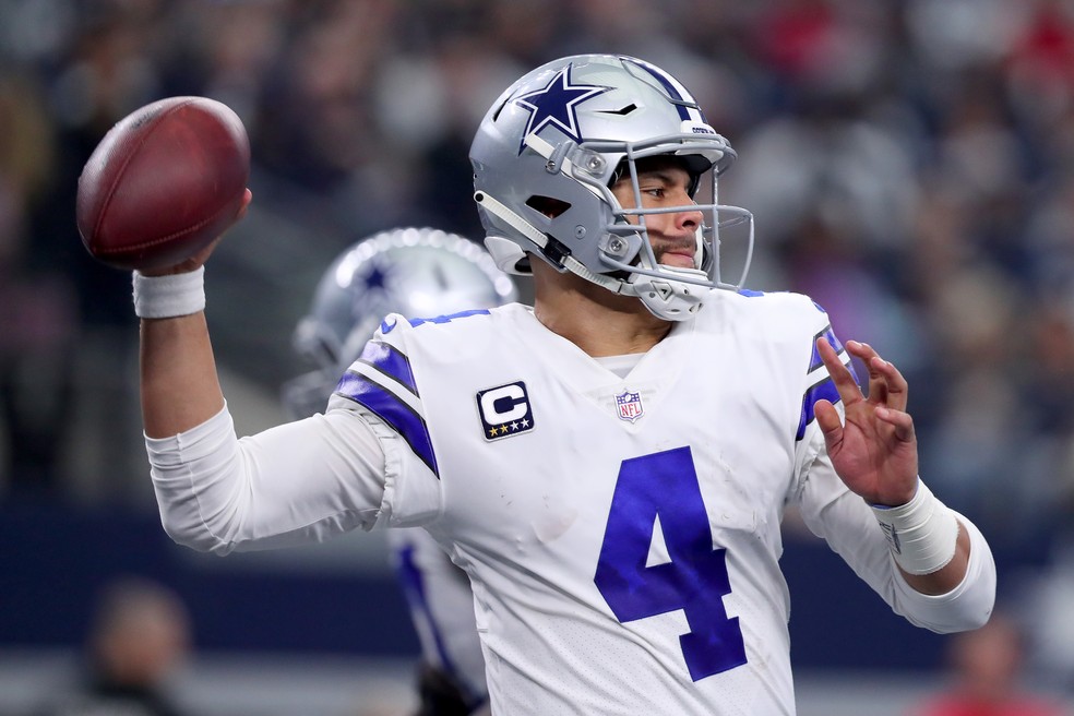 Dak Prescott é a aposta dos Cowboys para seguir na NFL — Foto: Getty Images