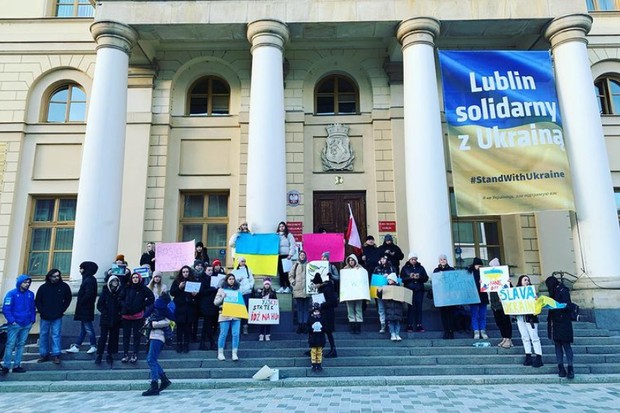 Setor turístico de cidade polonesa se une para ajudar refugiados da Ucrânia (Foto: Reprodução/Instagram @archehotellublin)