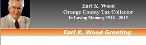 Site do Partido Democrata mostra foto de Earl K. Wood com nota de falecimento (Foto: Reprodução)