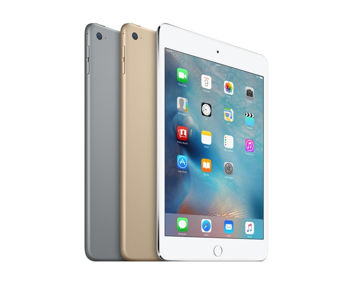 iPad Mini 4 é modelo básico para quem prioriza portabilidade (Foto: Divulgação/Apple)
