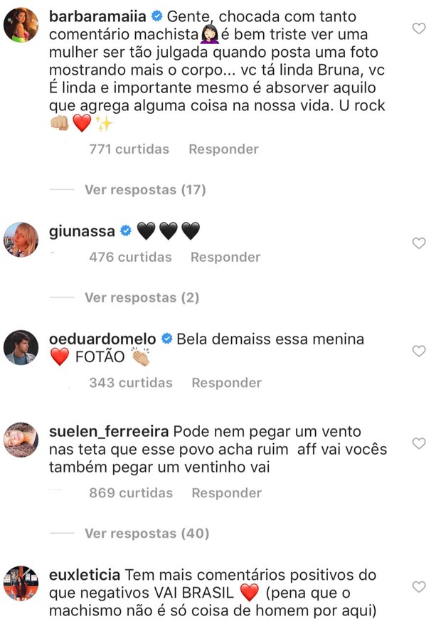 Bruna Carvalho recebe comentários em look do Coachella (Foto: reprodução/Instagram)