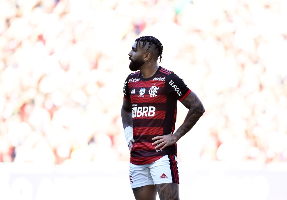 gabigol, flamengo, fluminense &mdash; Foto: Andr&eacute; Dur&atilde;o