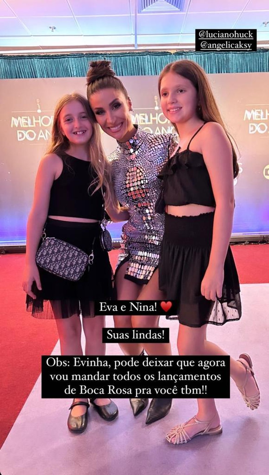 Eva, Bianca Andrade e Nina