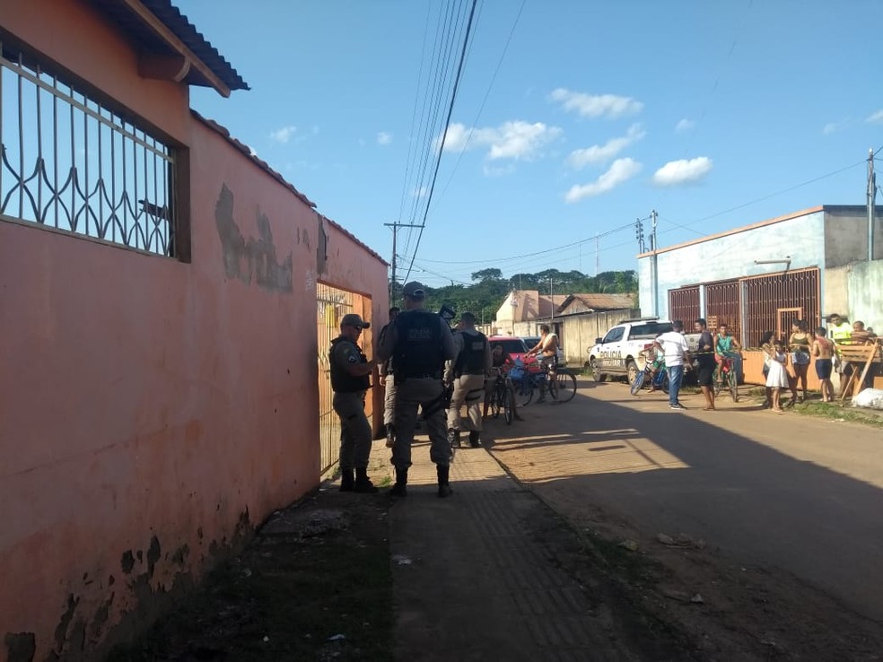 Homem invadiu casa de desafeto e acabou morto em janeiro de 2020 em Rio Branco — Foto: Tálita Sabrina/Rede Amazônica Acre
