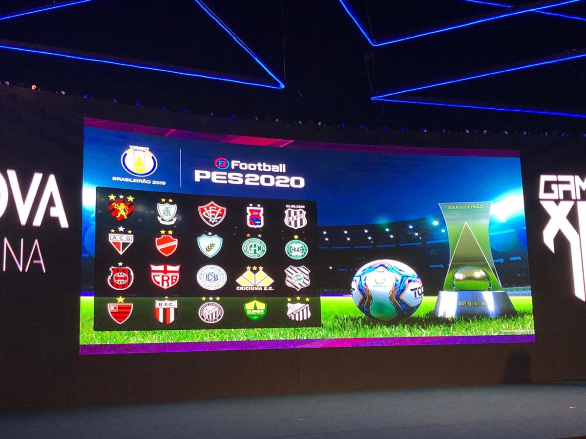 PES 2020 terá Série B e parceria com Vasco da Gama e ...