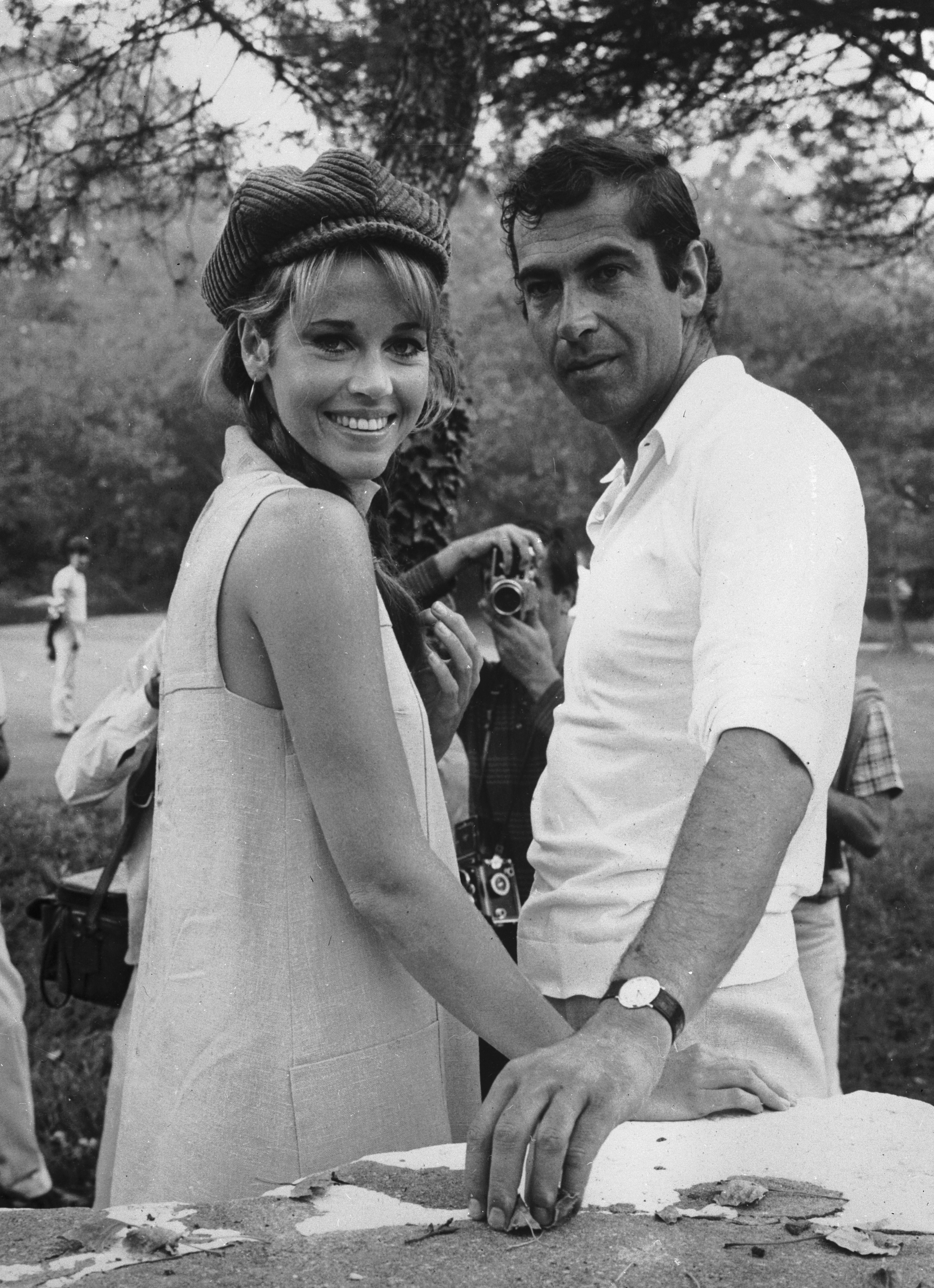 Jane Fonda e Roger Vadim (Foto: Getty Images)