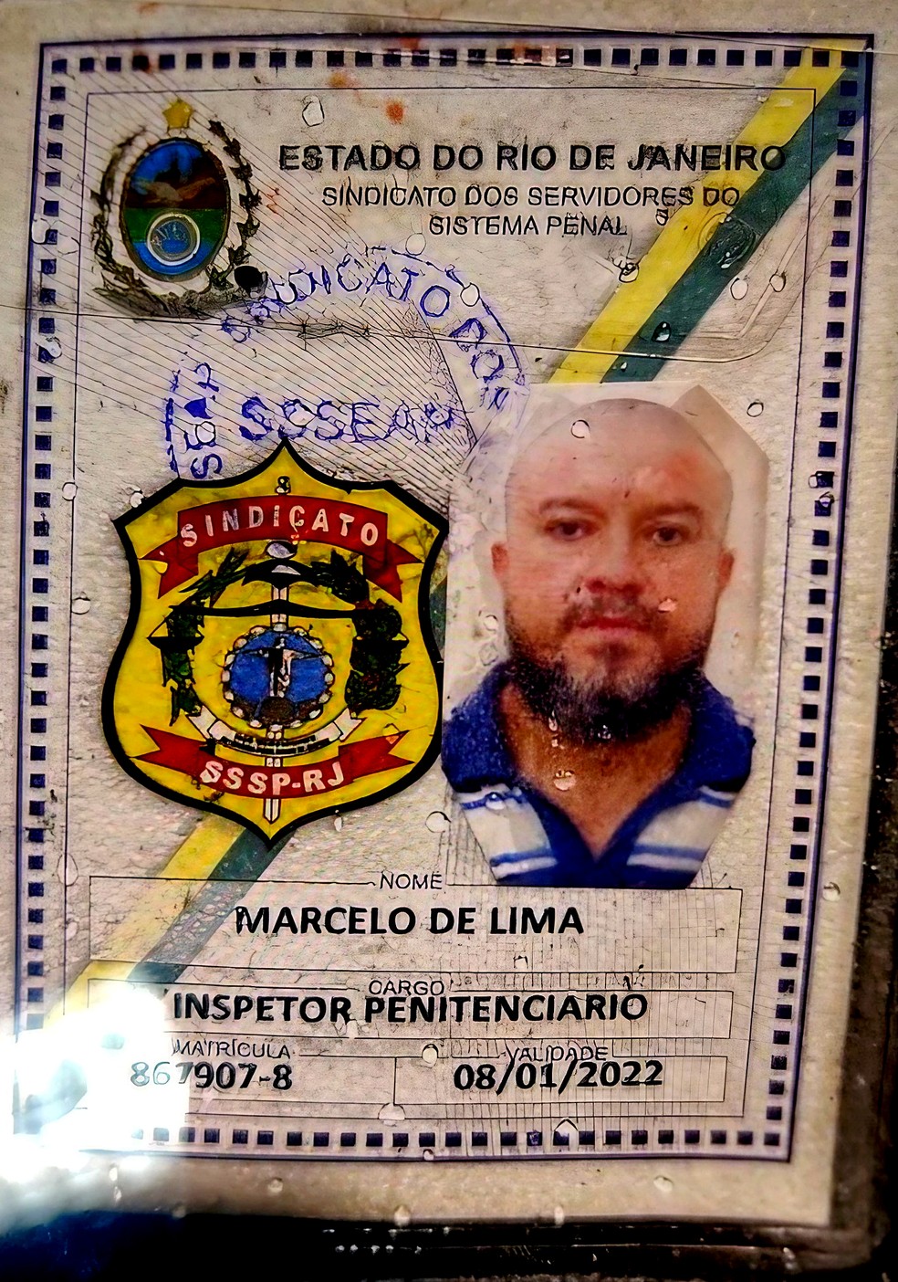 A prisão em flagrante do policial penal Marcelo de Lima, acusado de matar um tricolor na Barra, foi convertida — Foto: Reprodução