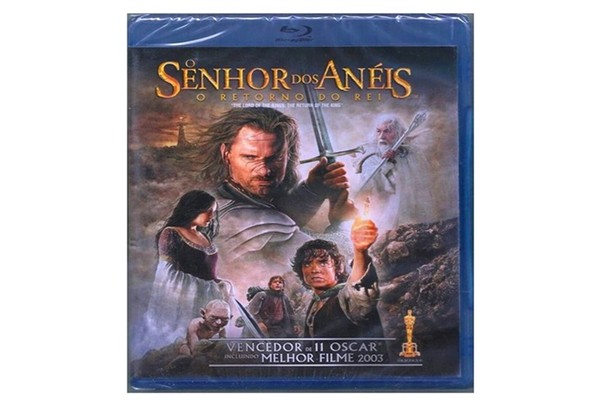 Capa do Blu-ray de O Senhor dos Anéis: O Retorno do Rei (Foto: Reprodução/Amazon)