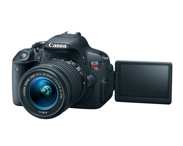 T5i é um dos modelos mais vendidos da Canon (Foto: Divulgação/Canon)