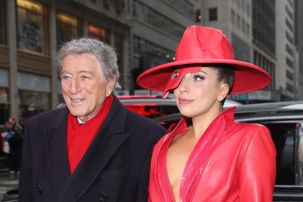 Lady Gaga e Tony Bennet (Foto: Getty Images)
