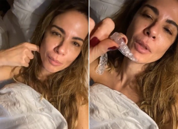Luciana Gimenez faz vídeo na hora de dormir (Foto: Reprodução / Instagram)