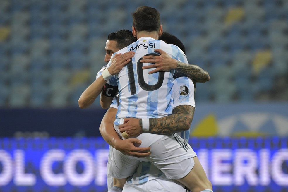 Messi voltará a decidir um título no Maracanã após o vice da Copa do Mundo em 2014 — Foto: DOUGLAS MAGNO / AFP