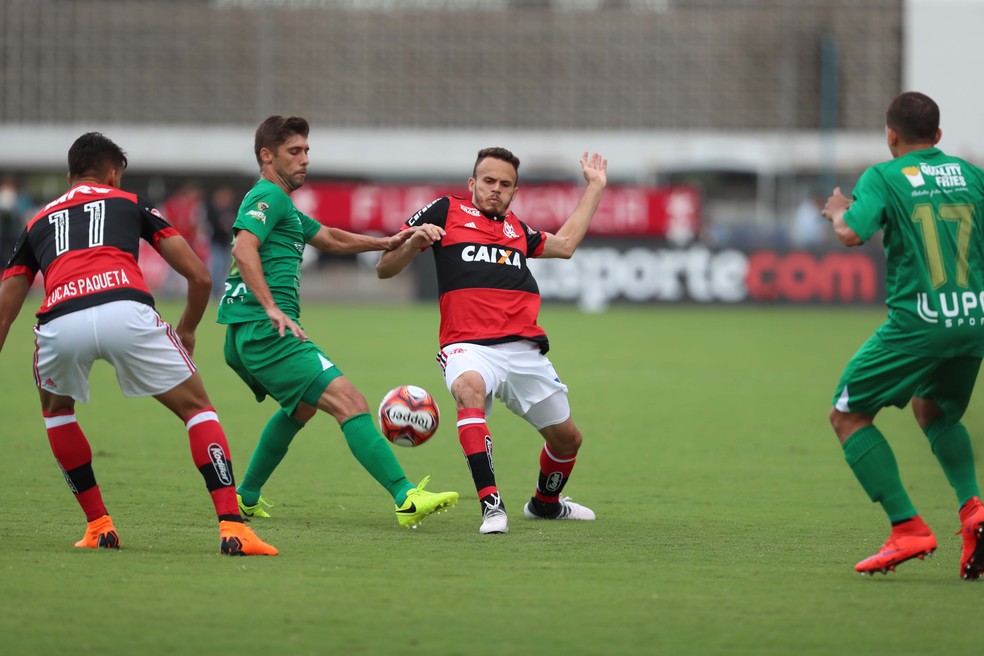 Renê na final entre Boavista e Flamengo (Foto: Gilvan de Souza/Flamengo)