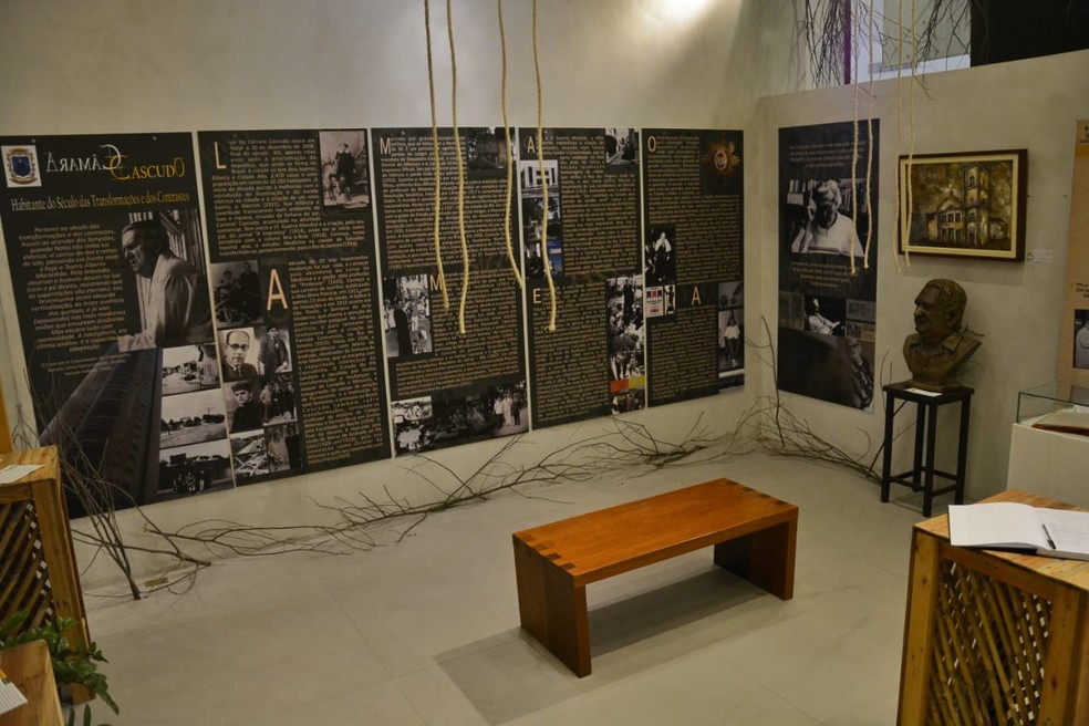 Memorial conta história do voto no Rio Grande do Norte e atuação política de Câmara Cascudo — Foto: Ney Douglas