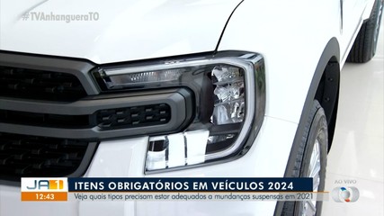 Saiba quais são os itens obrigatórios em veículos em 2024