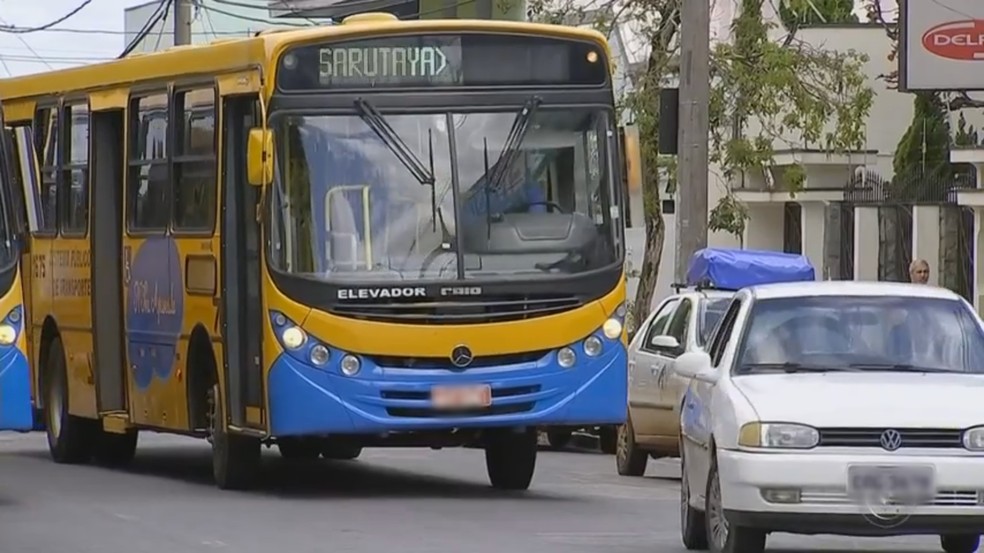 Linhas de Ã´nibus suspensas voltam a trafegar em Itapetininga (Foto: ReproduÃ§Ã£o/TV TEM)