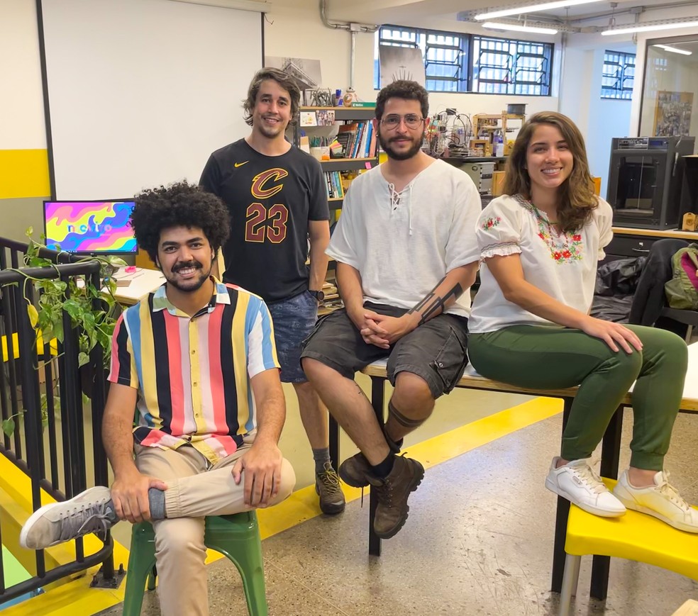 Membros do Instituto MeViro, idealizadores da plataforma 'Base de Itinerários'    — Foto: MeViro/Divulgação