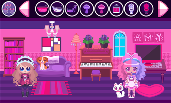 My Doll House ? um game para montar bonitas e coloridas casinhas de boneca (Foto: Divulga??o/Windows Phone Store)
