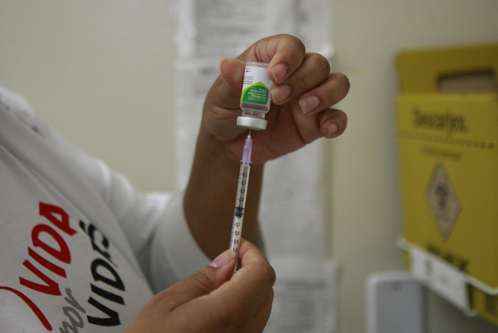 Vacina sarampo Uberlândia  — Foto: Prefeitura de Uberlândia/Divulgação
