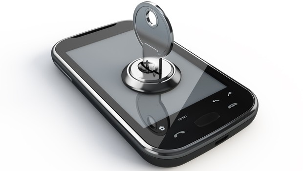 Proteção smartphone, cadeado (Foto: Shutterstock)