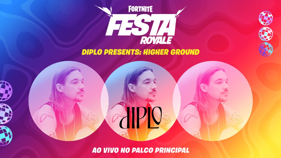 show do diplo no fortnite horario e como ver festa royale ao vivo battle royale techtudo