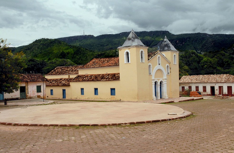 Igreja Matriz de Natividade faz parte da história do Tocantins (Foto: Márcio Di Pietro/Divulgação)