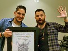Sucesso! Jorge e Mateus ganham disco de platina pelo álbum 'Os anjos cantam'