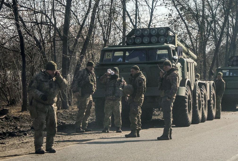 Exército da Ucrânia. — Foto: Antonio Bronic/Reuters