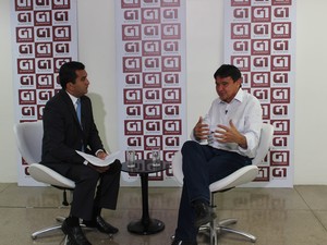 G1 entrevista nesta segunda (25) o candidato Wellington Dias (Foto: Gilcilene Araújo)