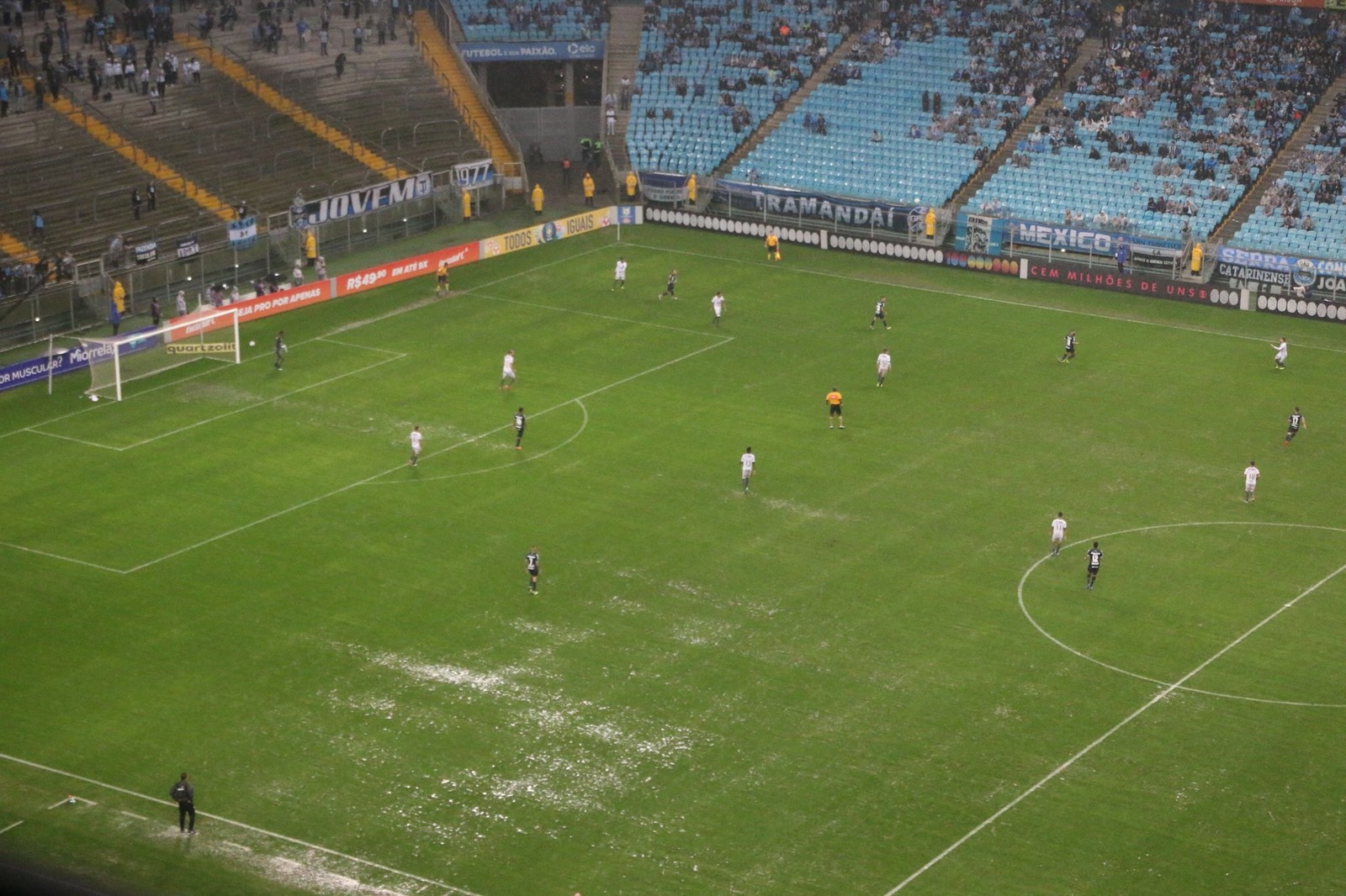 Campo da Arena volta a ter problemas, e Renato critica:Nunca vi desta forma