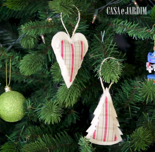 Aprenda a fazer enfeites de feltro para decorar a árvore de Natal - Casa e  Jardim | Vídeos