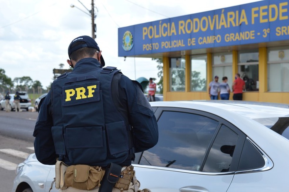 PRF reforça a fiscalização nas rodovias federais de MS a partir desta quinta-feira com a operação Semana Santa — Foto: PRF/Divulgação