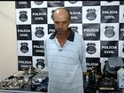 Foragido da Justiça é preso suspeito de roubar fazendas em Goiás e MG