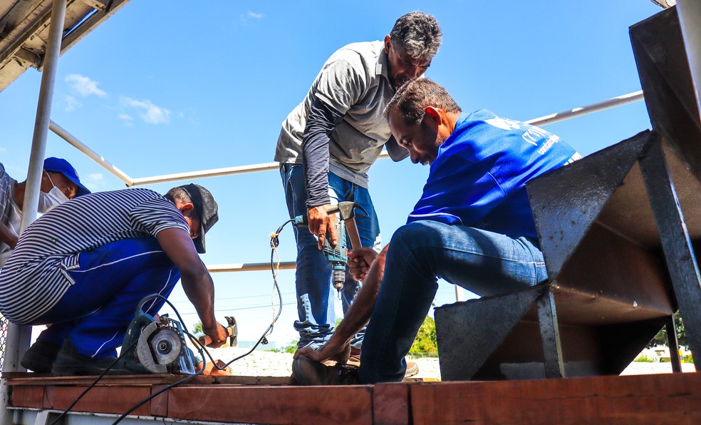 Símbolo turístico e histórico de Juazeiro, Vaporzinho será entregue revitalizado na quinta-feira — Foto: Lucas Medrado