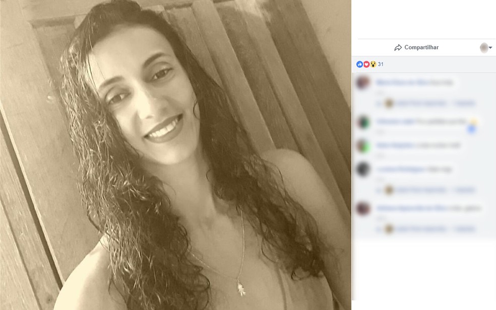 Izabel Aparecida do Amaral foimorta em Juara (Foto: Facebook/Reprodução)