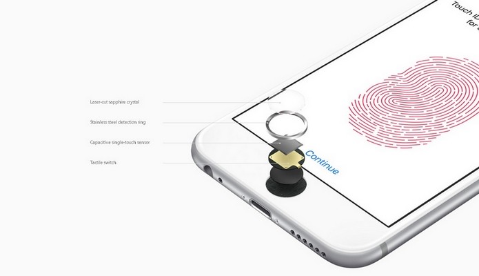 iPhone 6S e 6S Plus têm sensor de digitais aprimorado (Foto: Reprodução/Apple)