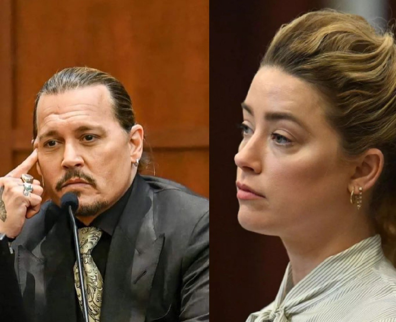 Amber Heard e Johnny Depp. As alegações de agressões sucedem-se