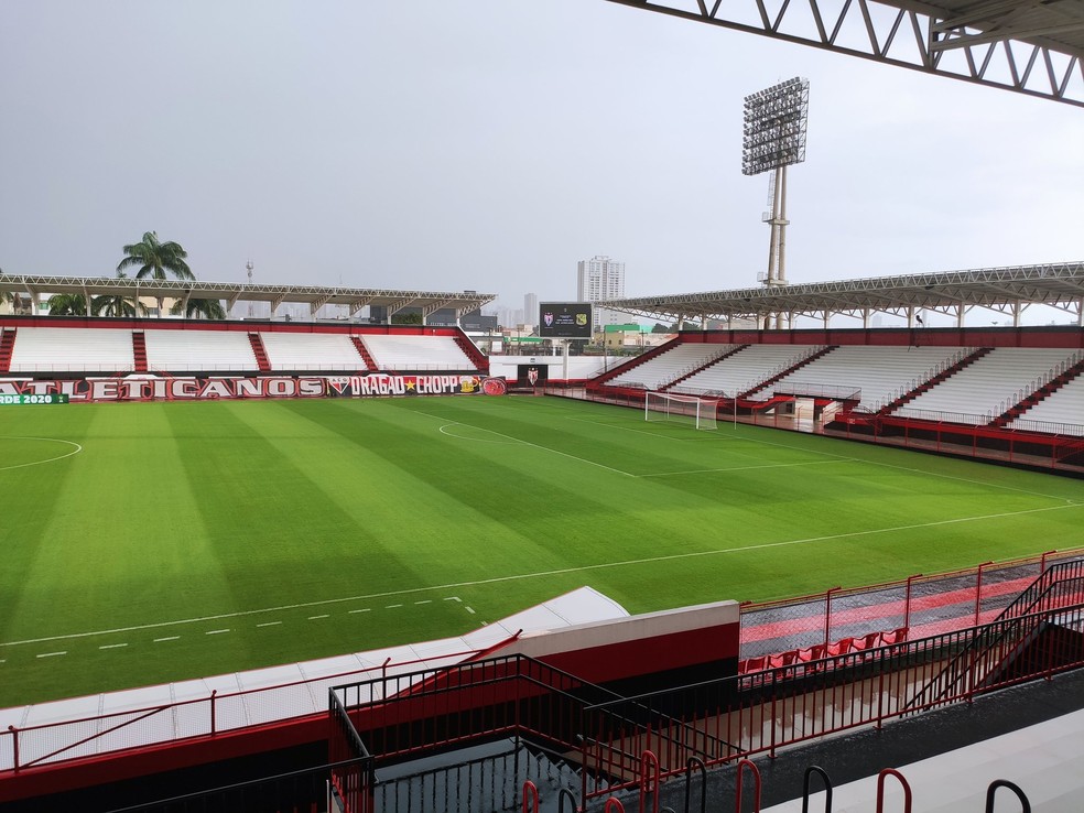 Estádio Antônio Accioly, em Goiânia, receberia Porto Velho-RO x Ferroviário — Foto: Comunicação/ACG