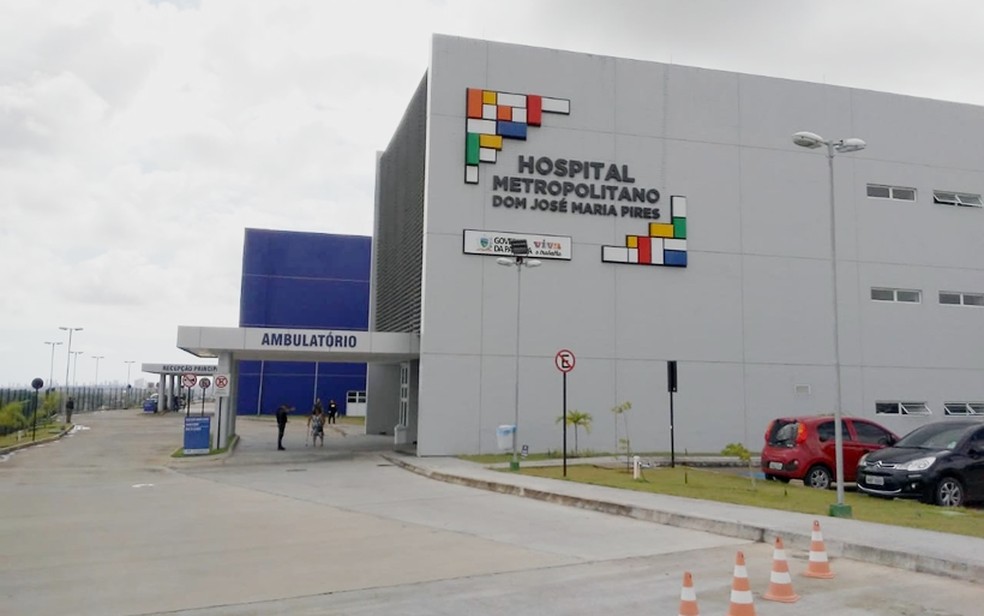 Hospital Metropolitano de Santa Rita, PB, tem recebido pacientes do coronavírus durante pandemia — Foto: Divulgação/Secom-PB