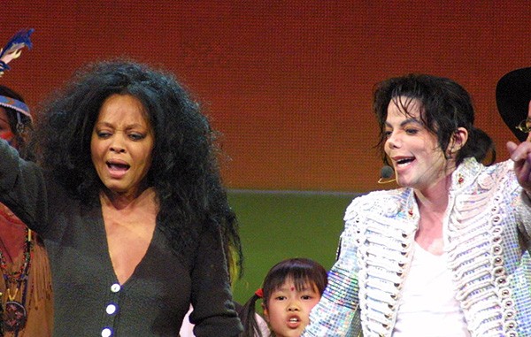 Diana Ross e Michael Jackson (Foto: Getty Images)
