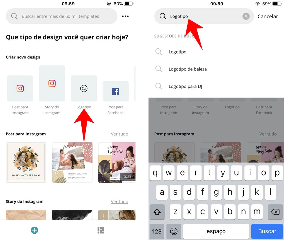 Como Criar Uma Logo Pelo Celular De Forma Facil Com O App Canva Apps Techtudo