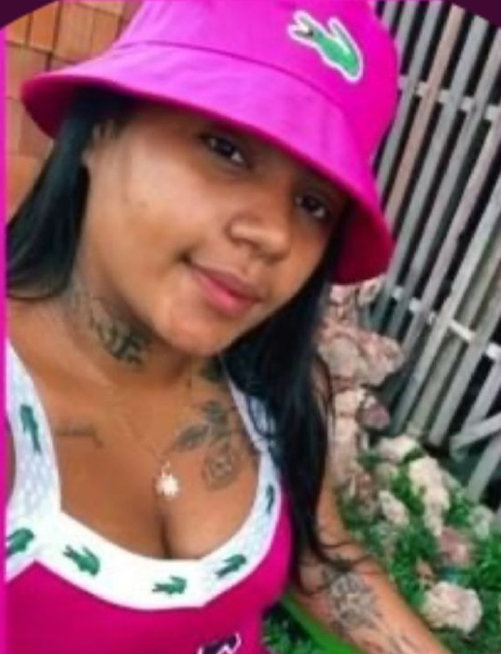 Faixa Rosa, segurança de Leo 41, morta no RJ — Foto: Reprodução