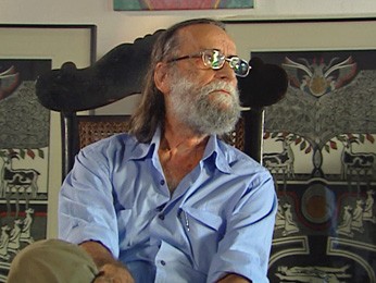 Gilvan Samico, artista plástico recifense e integrante do Movimento Armorial (Foto: Reprodução / TV Globo)