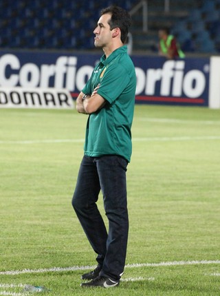 Léo Condé - treinador do Sampaio no Castelão (Foto: De Jesus/O Estado)