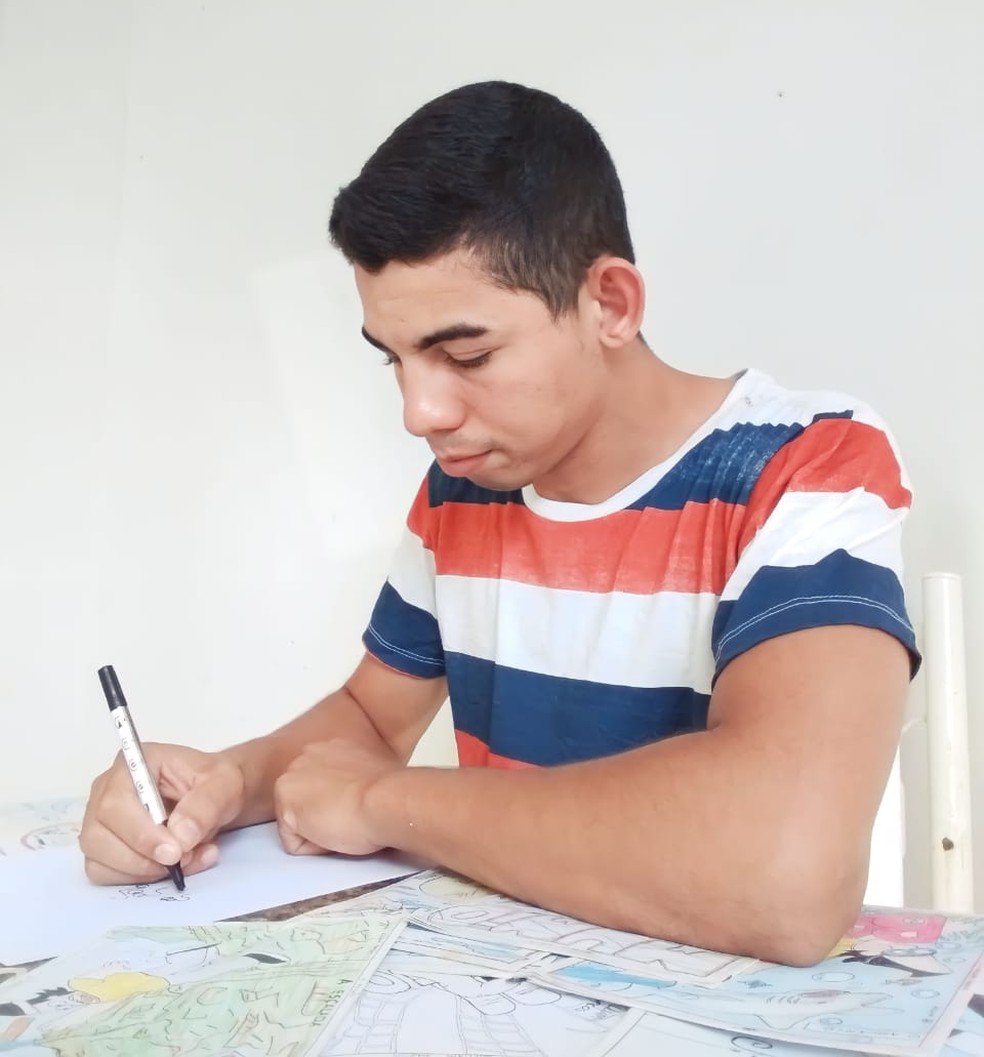 William Marcos, cartunista  — Foto: William Marcos/Arquivo pessoal 