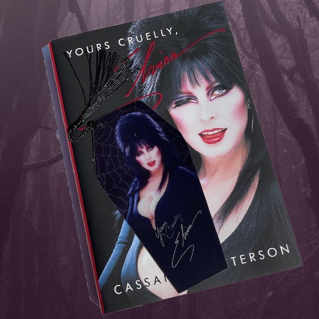 O livro de memórias de Elvira, a Rainha das Trevas (Foto: Reprodução Instagram)