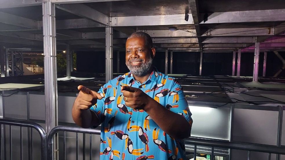 Péricles no Anhembi — Foto: Rodrigo Rodrigues/g1