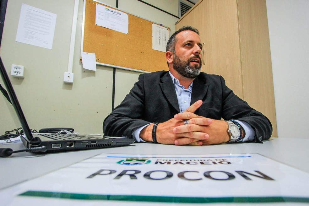 Diretor executivo do Procon Maceió, Leandro Almeida — Foto: Pei Fon