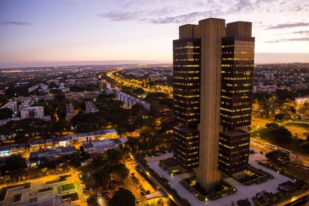 Central Bank's building in Brasília — Foto: Reprodução/Facebook